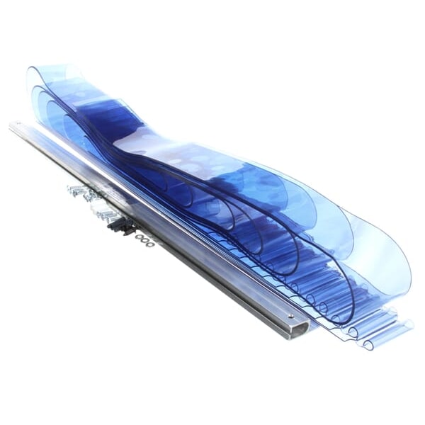 Cci Cool Curtain Vinyl Strip Doors-Cooler 37X84 8041-3784G - main